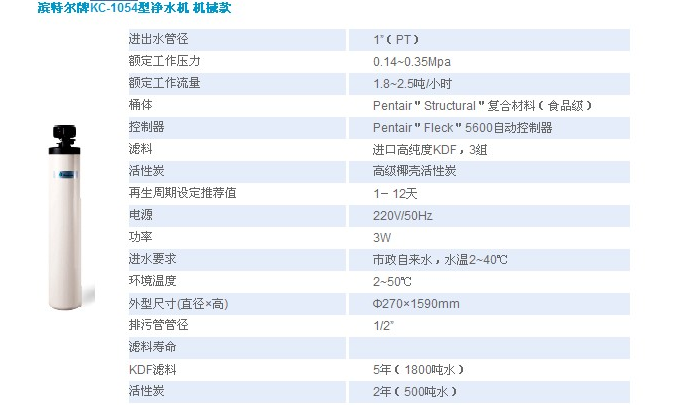 廣州濱特爾，廣州濱特爾凈水器